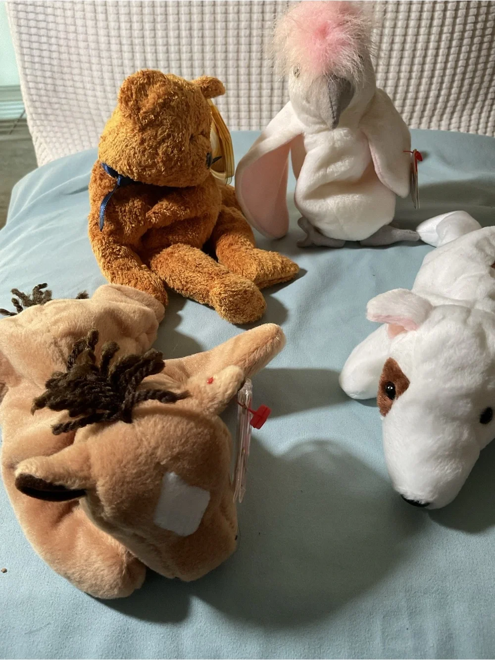 Lot of 4 Ty beanie babies